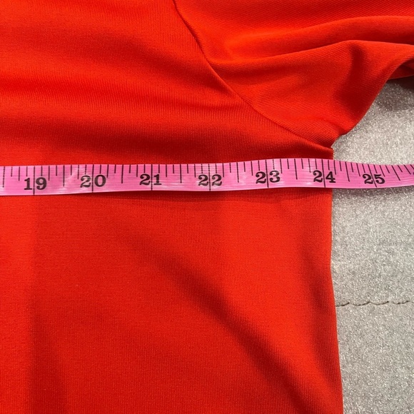 [L]Adidas Red Climacool Men's Red Polo Shirt - Picture 3 of 3